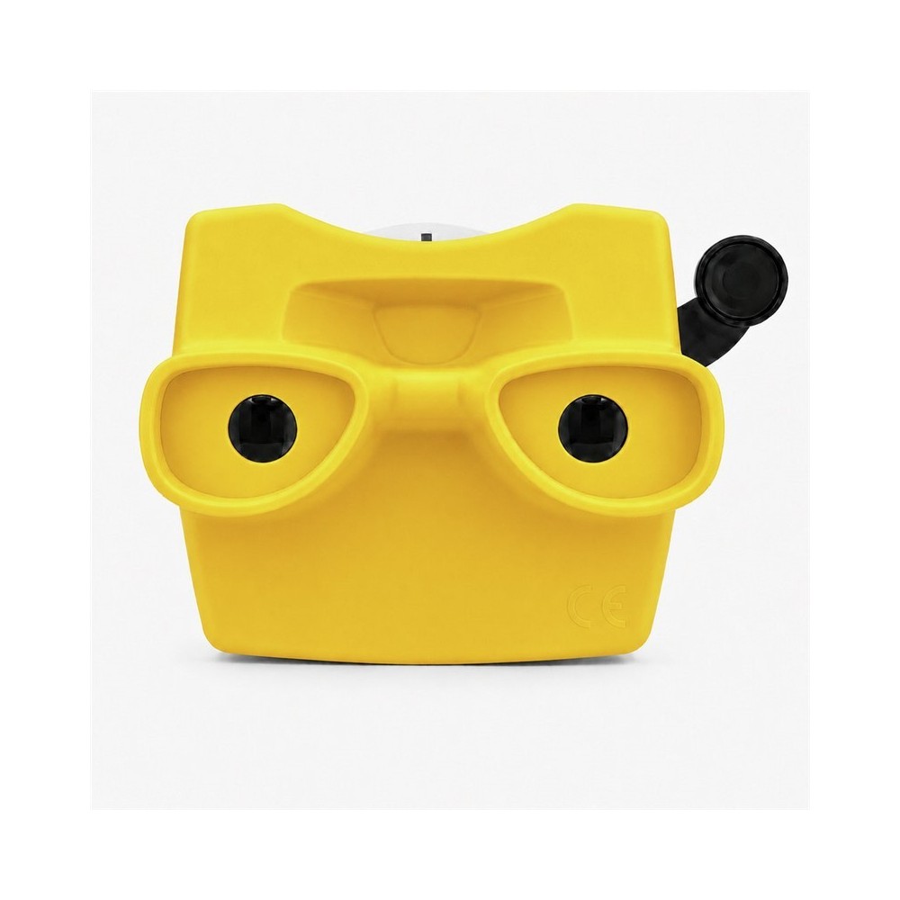 VISOR 3D RETRO AMARILLO