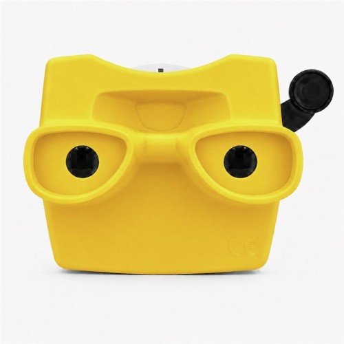 VISOR 3D RETRO AMARILLO