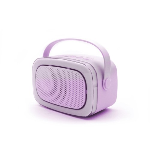 KARAOKE CON LUZ + 2 MICRO LILAC