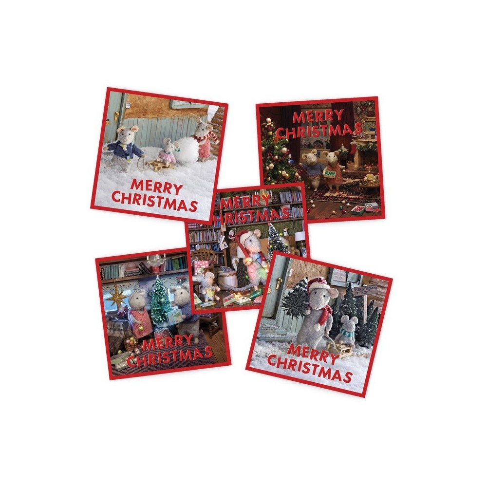 SET 10 TARJETAS NAVIDAD