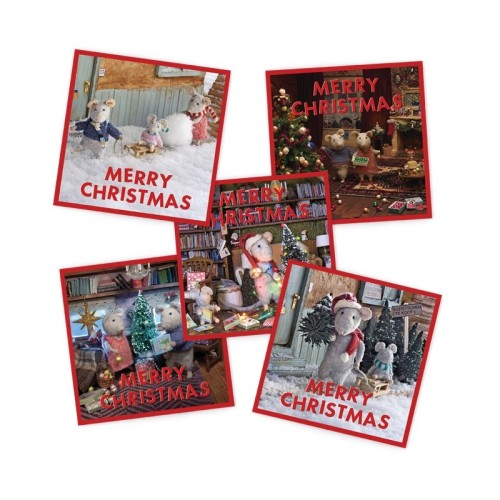 SET 10 TARJETAS NAVIDAD