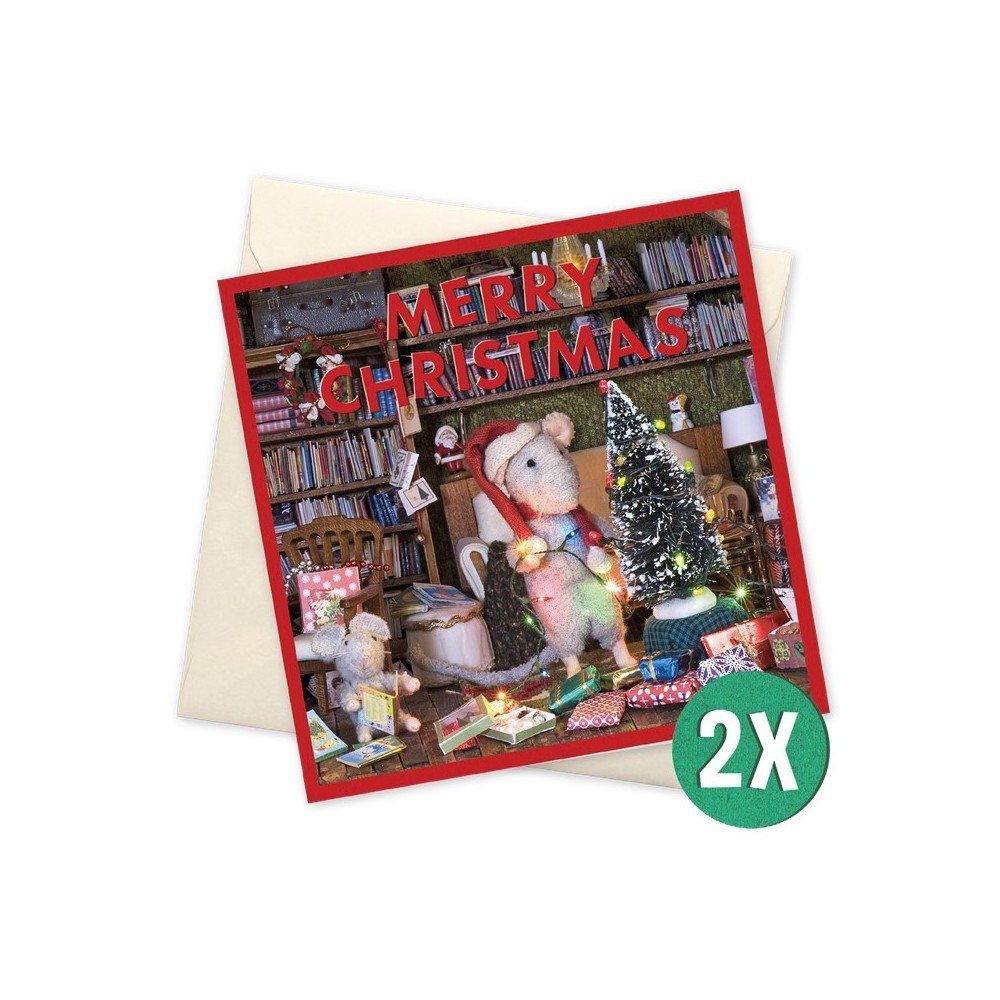 SET 10 TARJETAS NAVIDAD 2