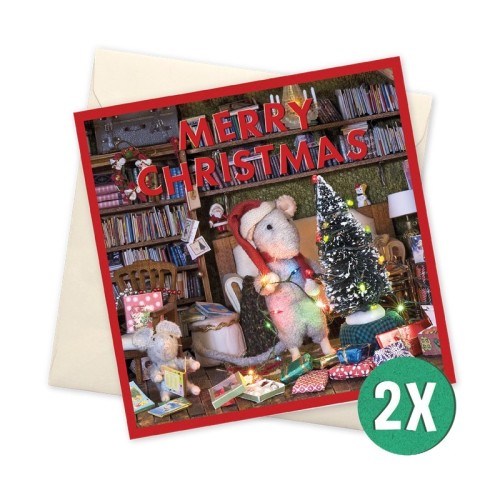 SET 10 TARJETAS NAVIDAD
