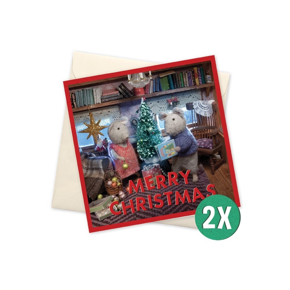 SET 10 TARJETAS NAVIDAD