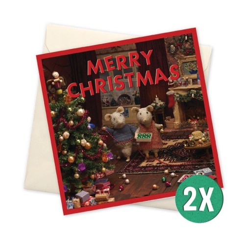SET 10 TARJETAS NAVIDAD