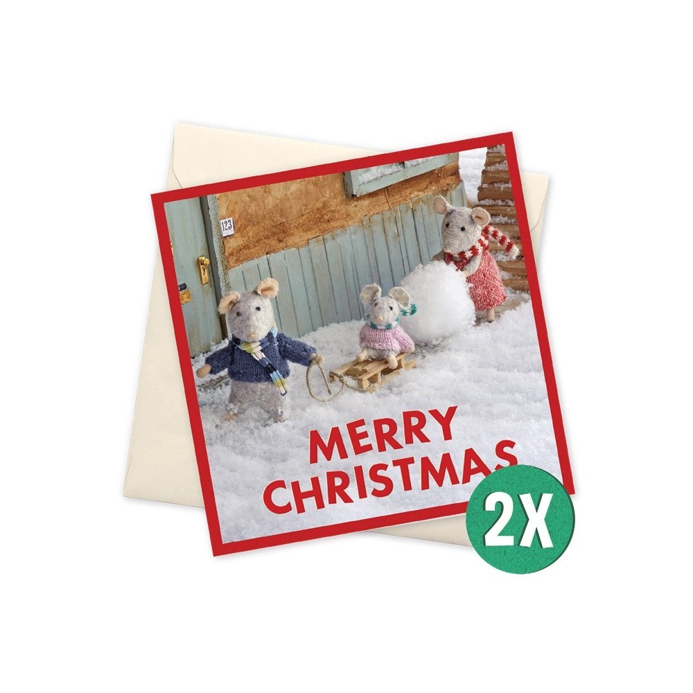 SET 10 TARJETAS NAVIDAD
