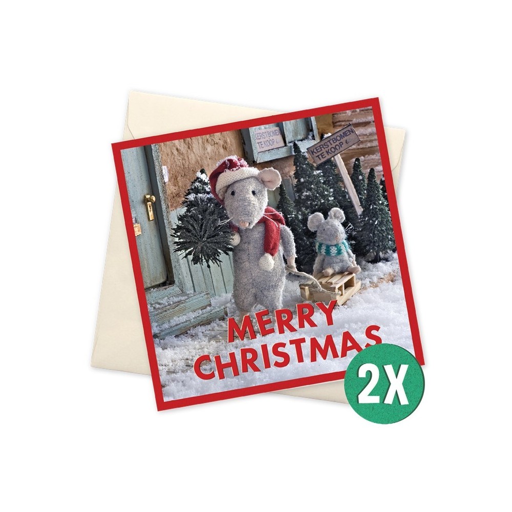 SET 10 TARJETAS NAVIDAD