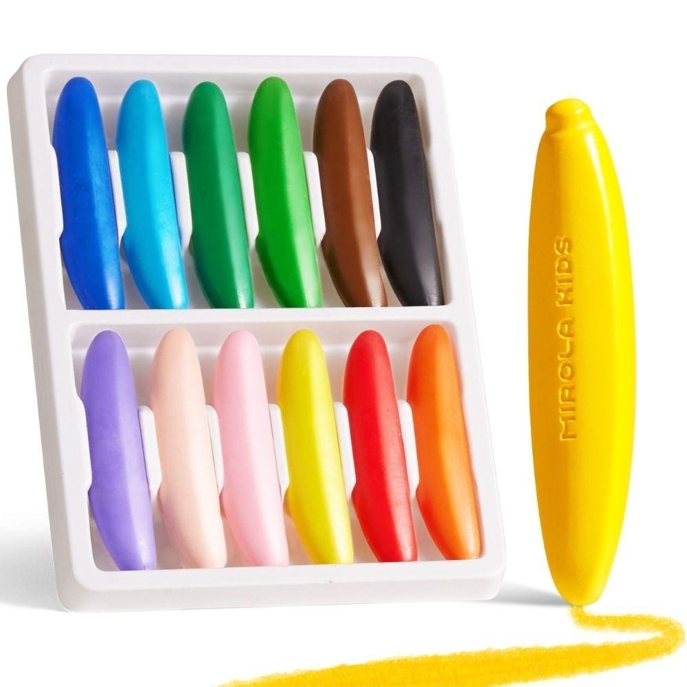 CRAYONES BANANA DE CERA ABE 12