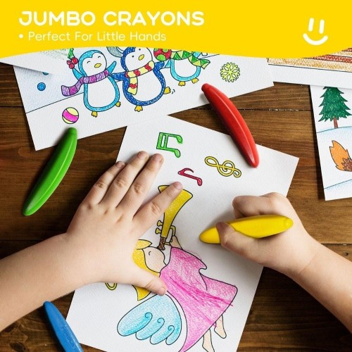 CRAYONES BANANA DE CERA ABE 12