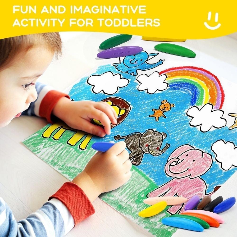 CRAYONES BANANA DE CERA ABE 12