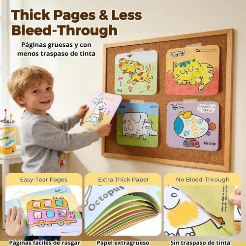 SET 2 LIBROS ACTIVITY PLAY&LEARN ANIMALES Y VEHICULOS