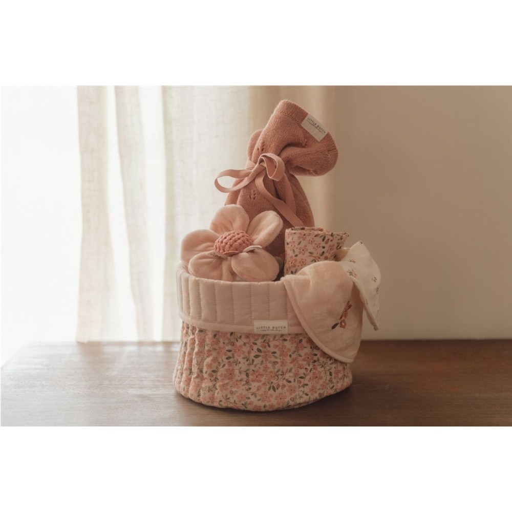 SONAJERO FLOR FAIRY GARDEN ROSA