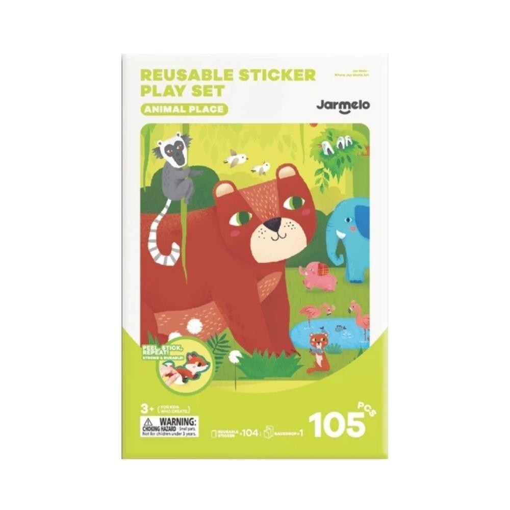 LIB PEGATINAS REUTI ANIMAL PLA UN