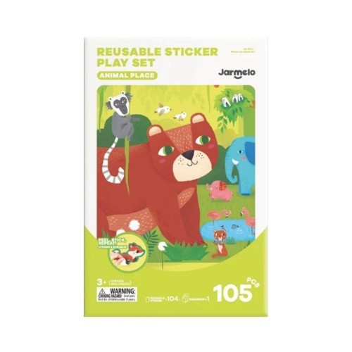 LIB PEGATINAS REUTI ANIMAL PLA UN