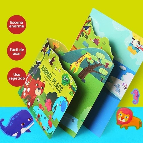 LIB PEGATINAS REUTI ANIMAL PLA UN