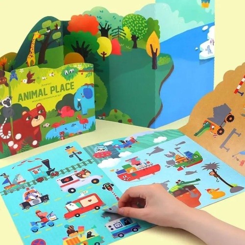 LIB PEGATINAS REUTI ANIMAL PLA UN