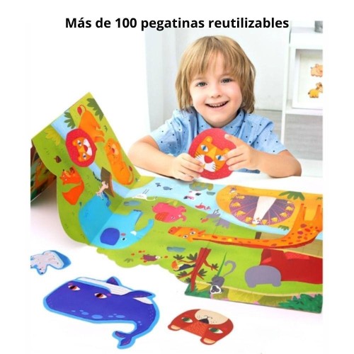 LIB PEGATINAS REUTI ANIMAL PLA UN
