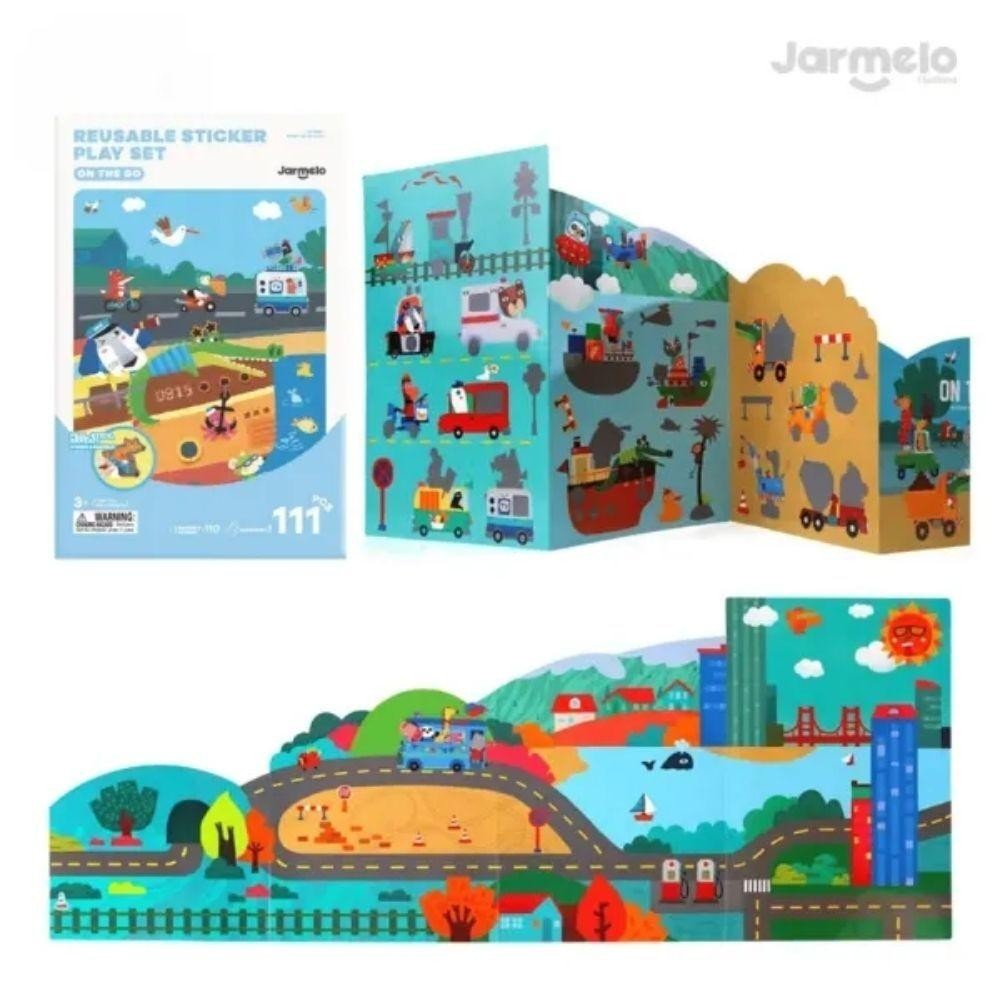 LIBRO PEGATINAS REUTILIZABLES UN 2