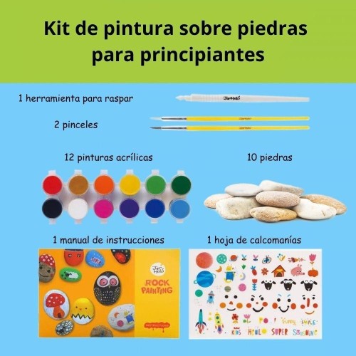 KIT CREATIVO ROCK PAINTING UN