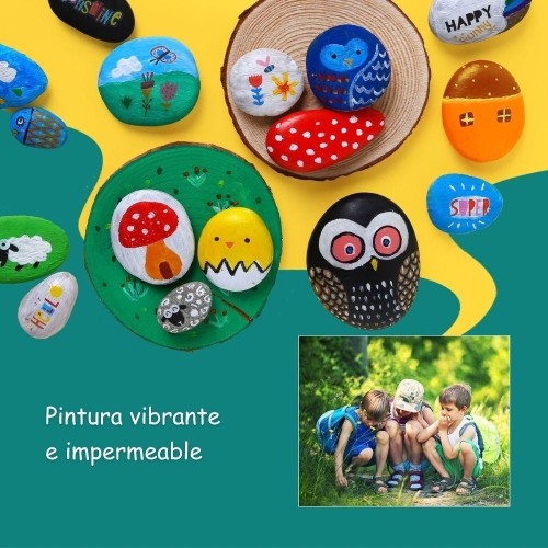 KIT CREATIVO ROCK PAINTING UN