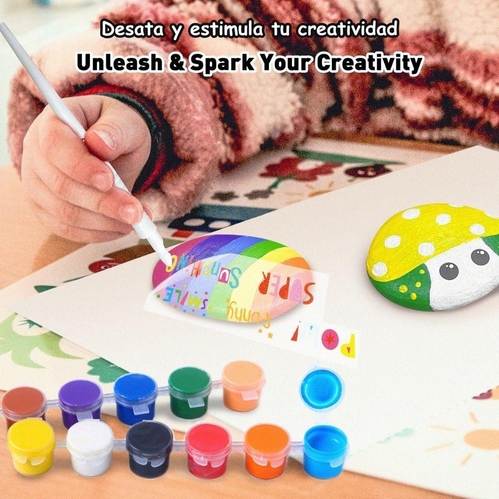 KIT CREATIVO ROCK PAINTING UN
