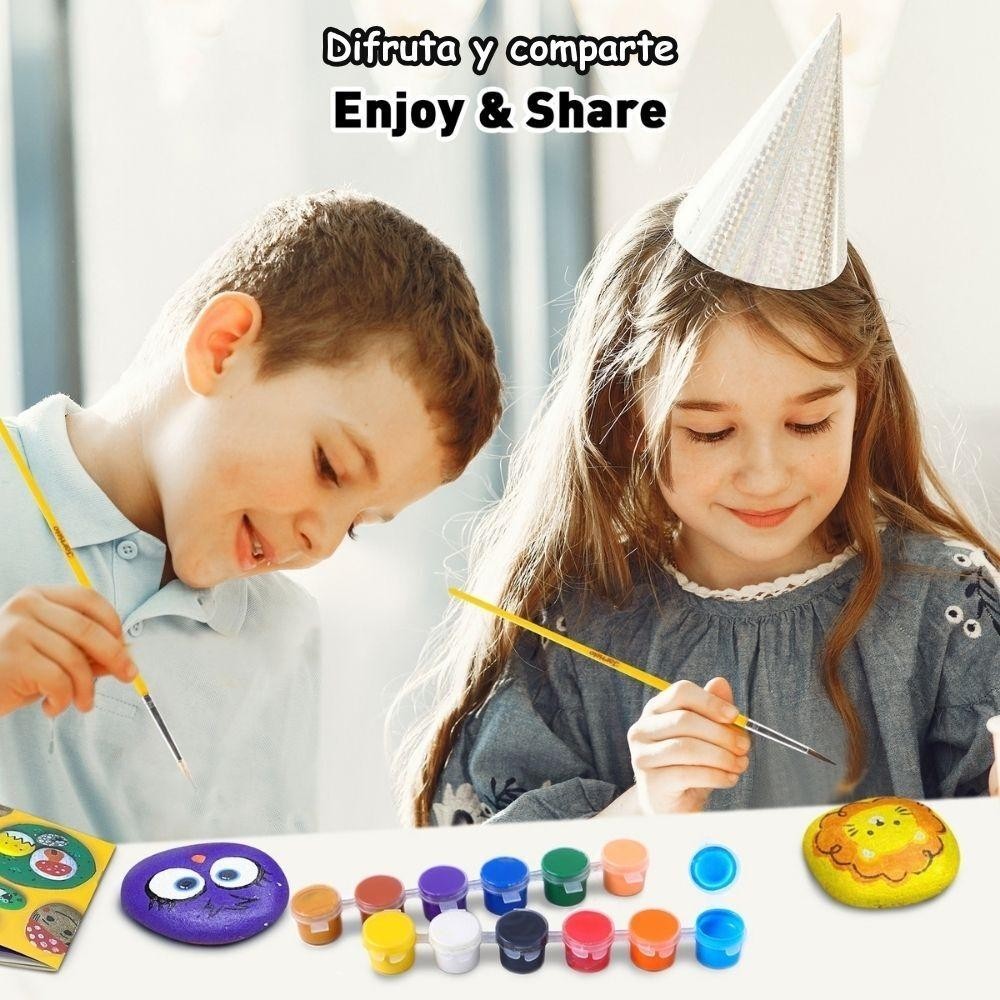 KIT CREATIVO ROCK PAINTING UN