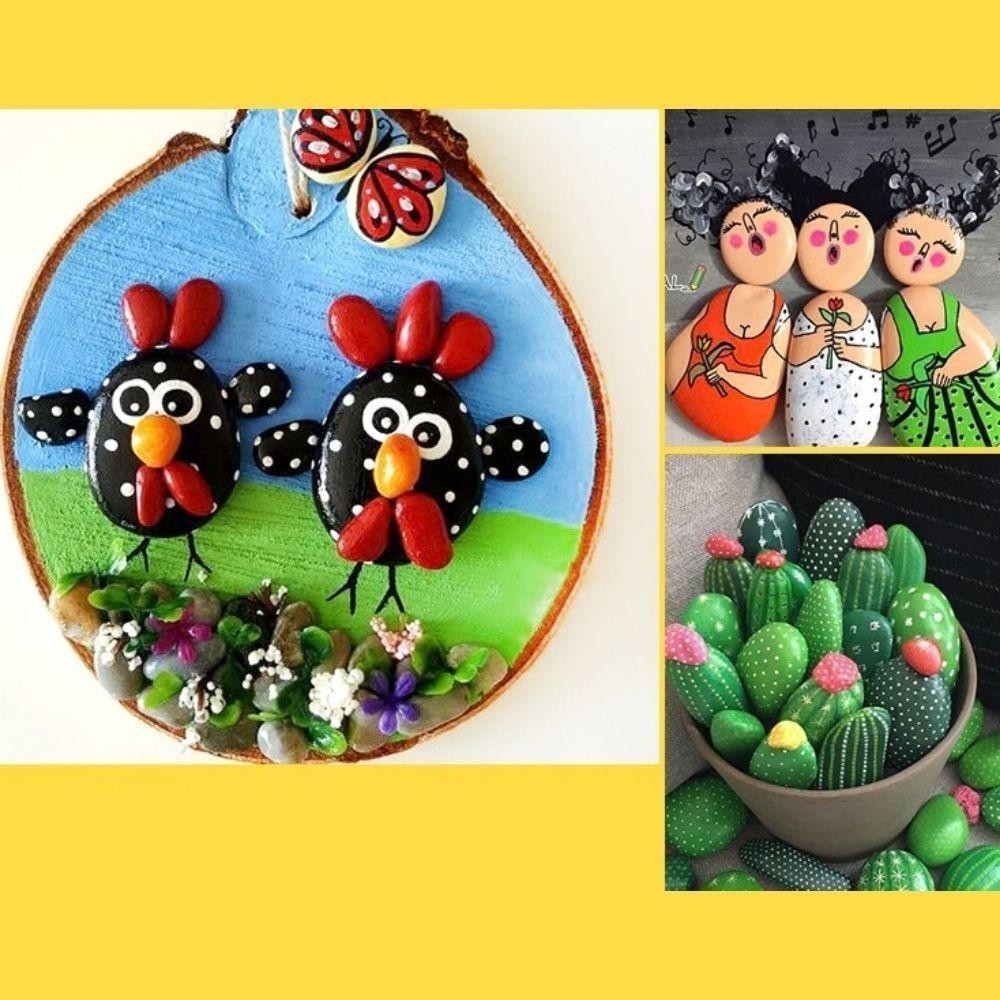 KIT CREATIVO ROCK PAINTING UN