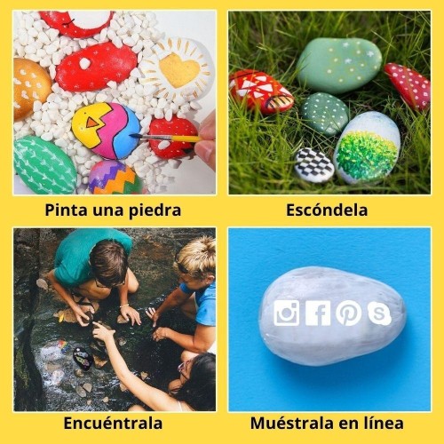 KIT CREATIVO ROCK PAINTING UN