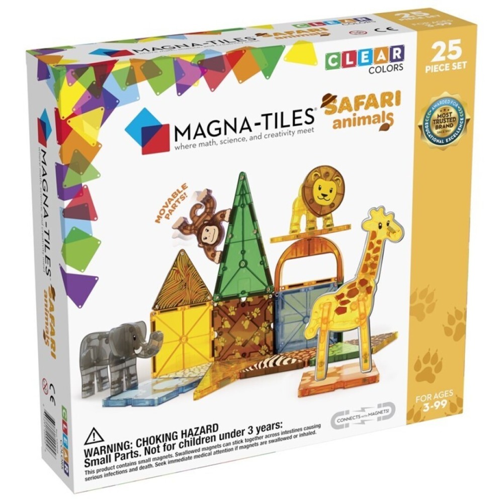 SAFARI ANIMALS SET 25 PCS