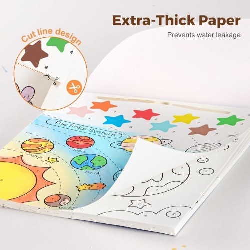 CUADERNO PINTURA ACUARELA SPACE