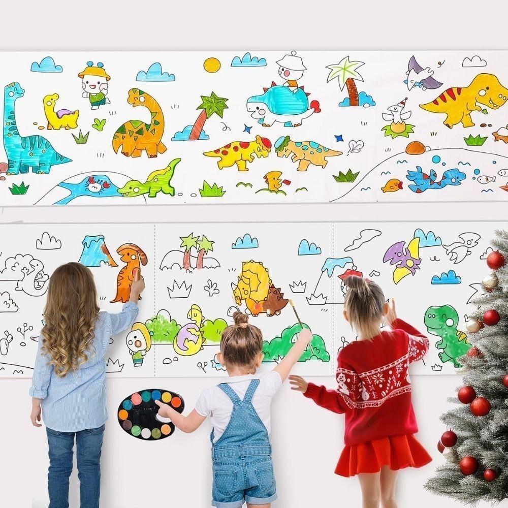 PAPEL ADHESIVO TEMATIZADO DINO