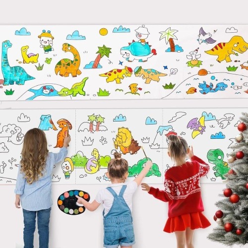 PAPEL ADHESIVO TEMATIZADO DINO