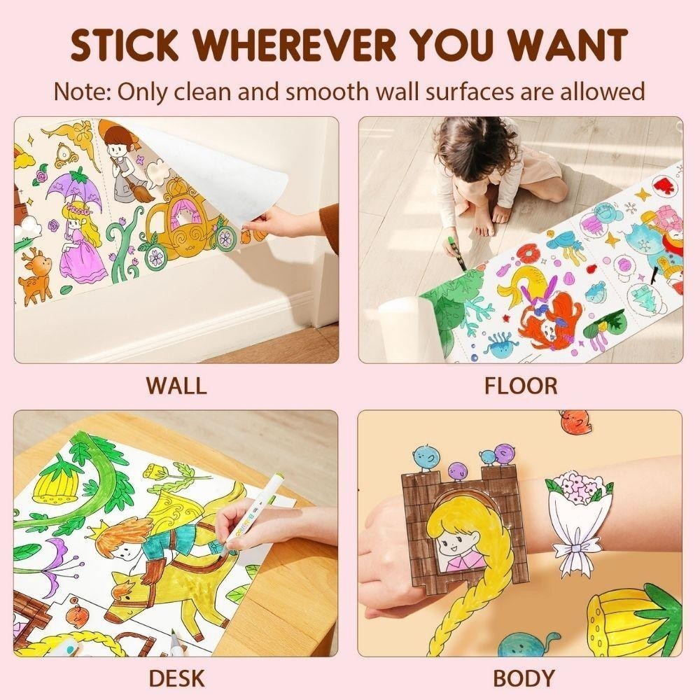 PAPEL ADHESIVO TEMATIZADO FAIRTALE