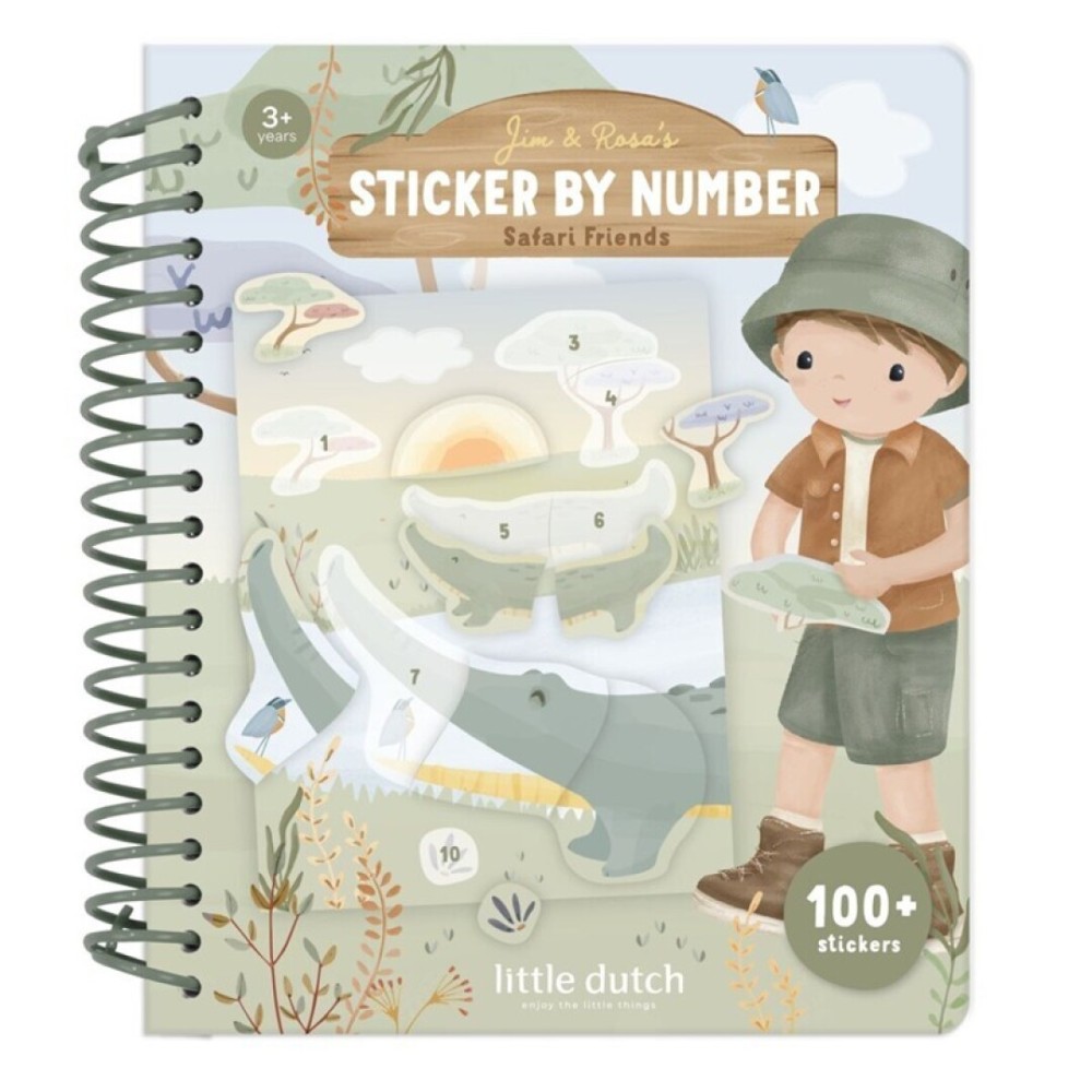 LIBRO PEGATINAS SAFARI JIM