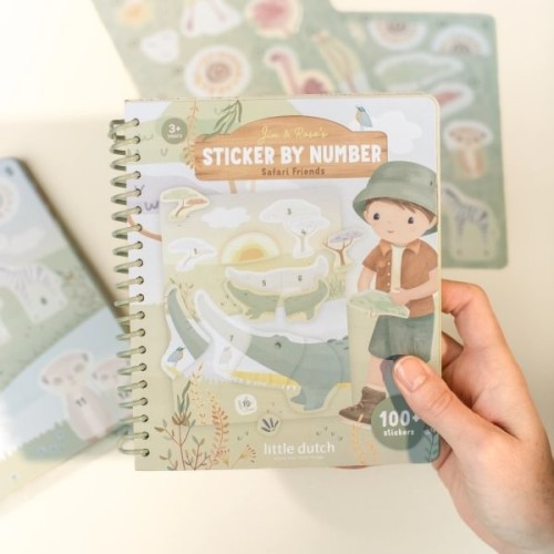 LIBRO PEGATINAS SAFARI JIM