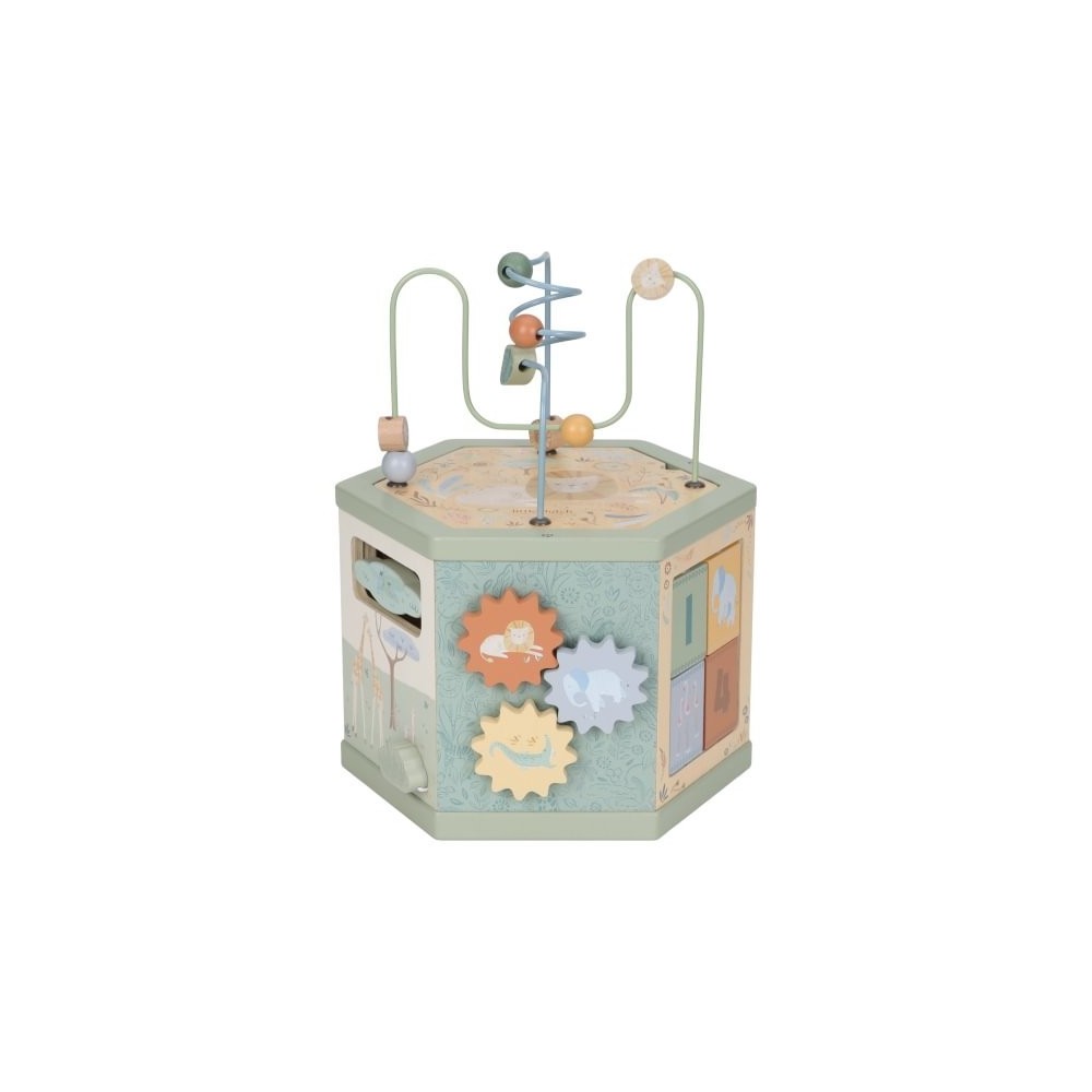 CUBO MADERA ACTIVIDADES HEXAGO
