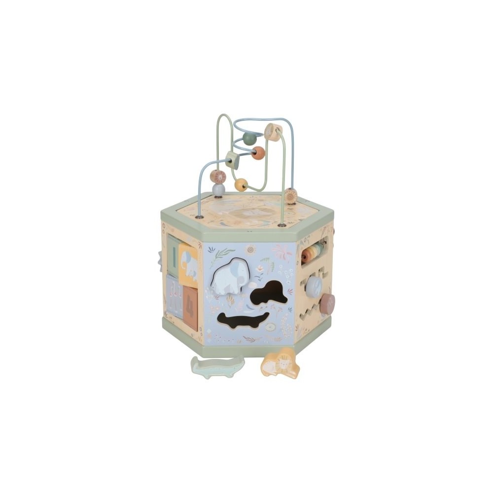 CUBO MADERA ACTIVIDADES HEXAGO