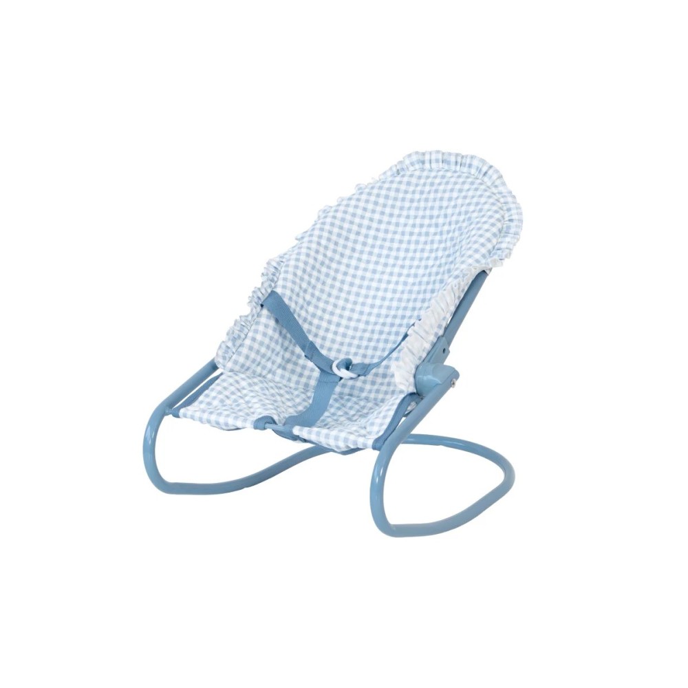 HAMACA PARA MUÑECAS VICHY BLUE