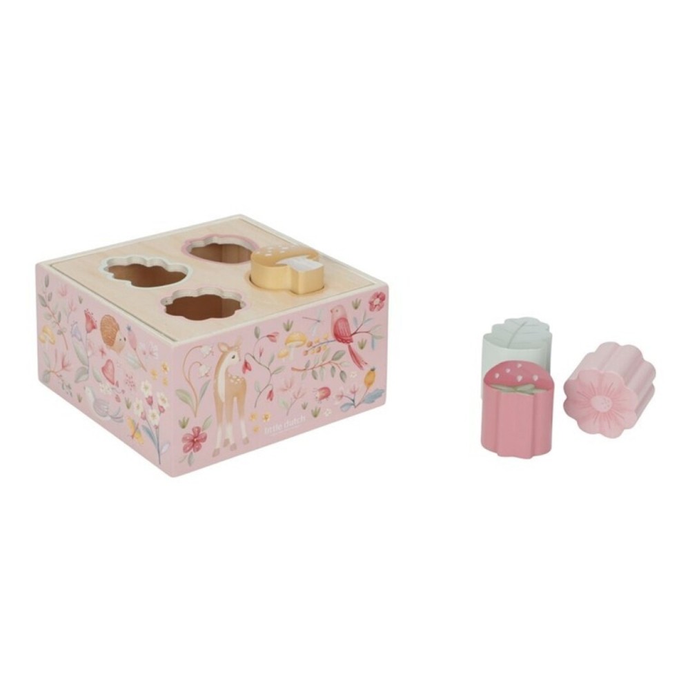 ENCAJA LAS FORMAS FAIRY GARDEN ROSA