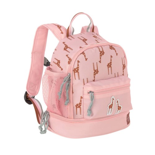 MOCHILA  SAFARI GIRAFFE ROSA