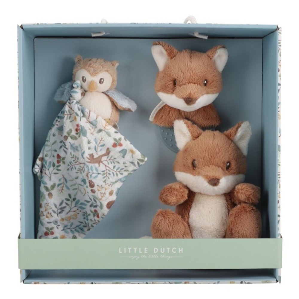 CAJA REGALO FOREST FRIENDS MARRON