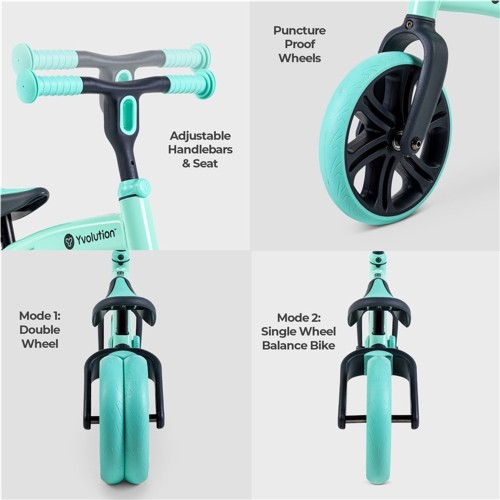 YVELO BICI JUNIOR YVOLUTION VERDE
