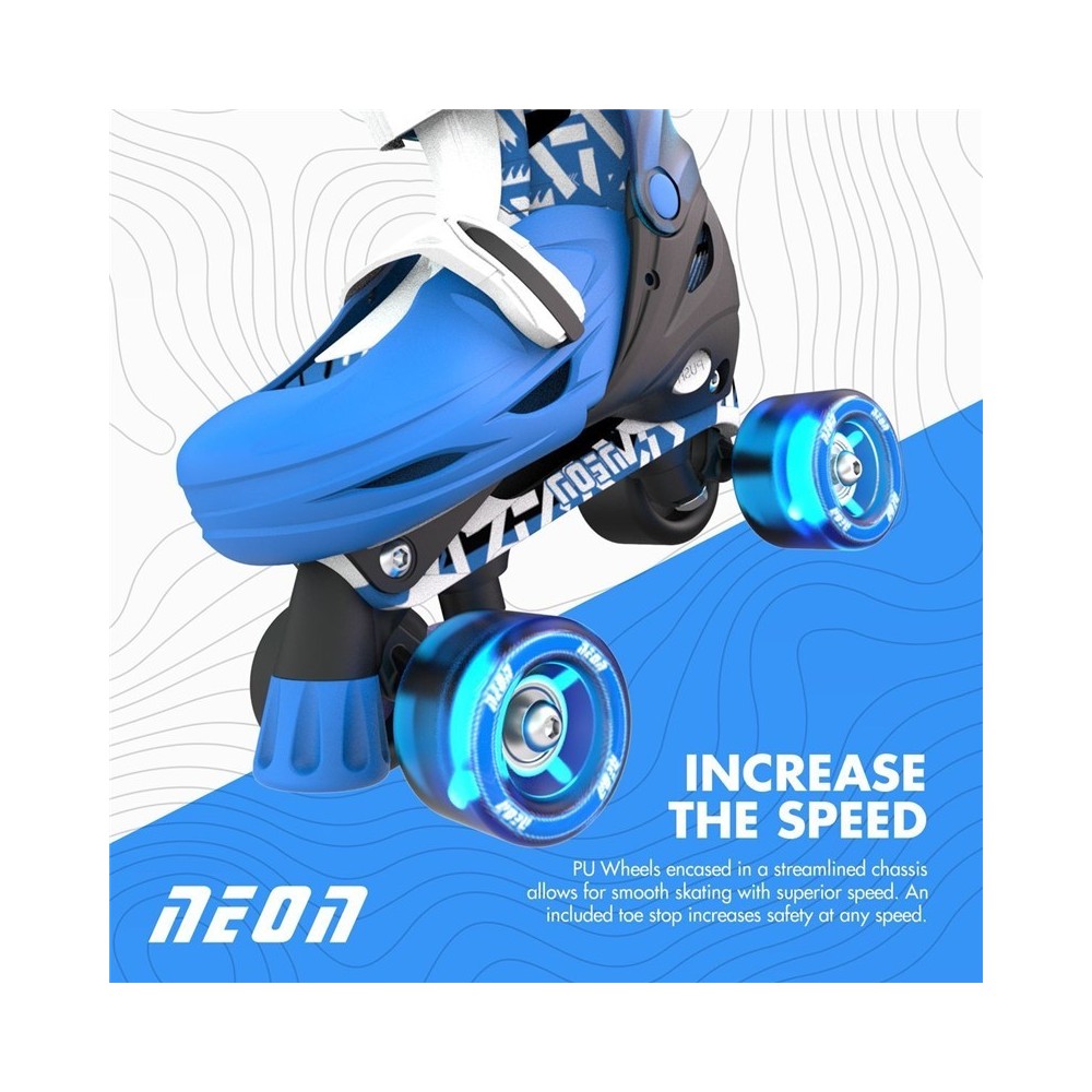 PATINES COMBO NEON GOT 30-33 AZUL