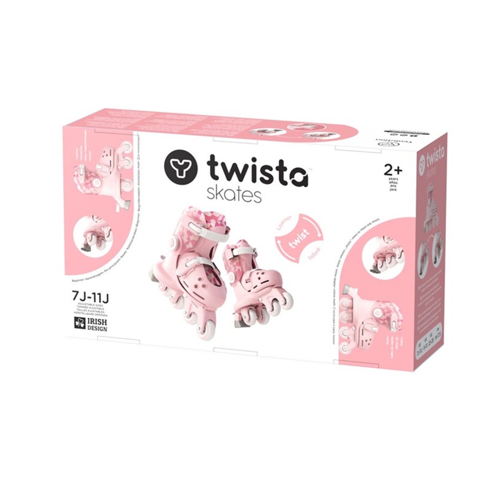 PATINES TWISTA T23-28 ROSA