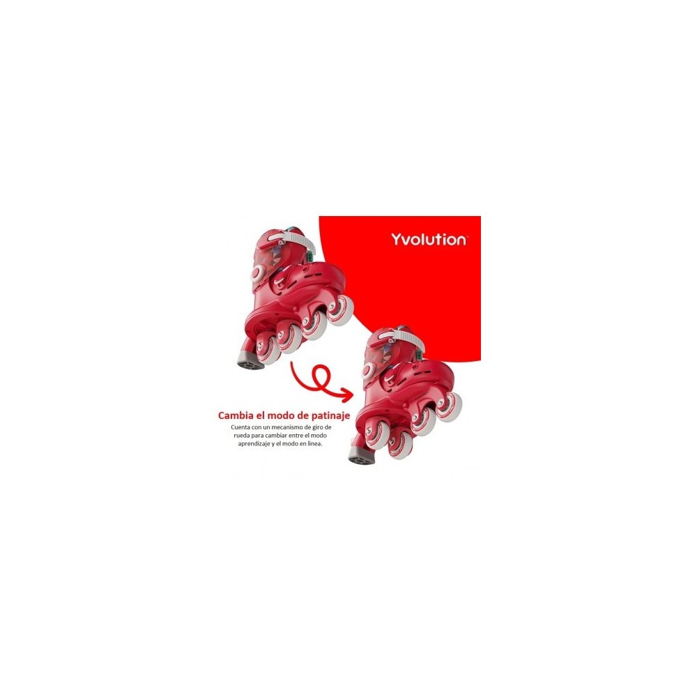 PATINES TWISTA ROJO 23-28