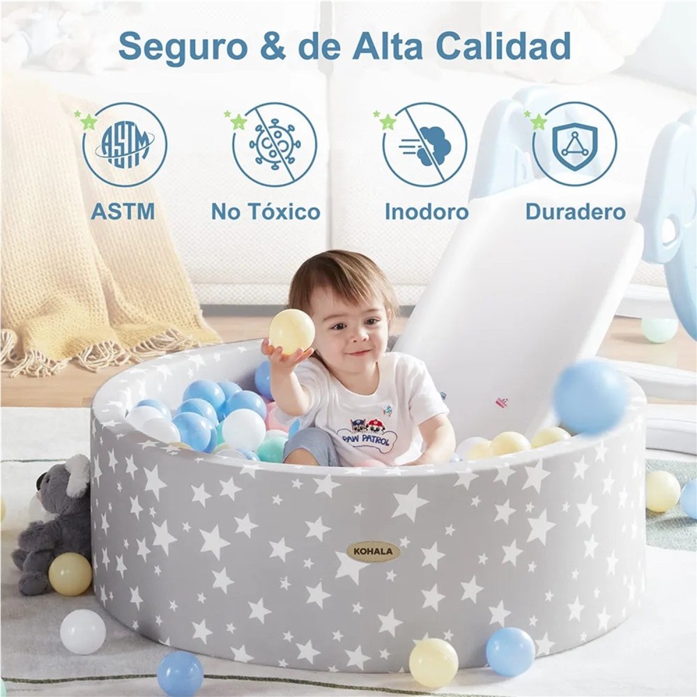 PISCINA FOAM DE BOLAS-100 BOLAS