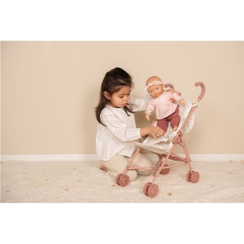 CARRITO PARA MUÑECA DE METAL UN