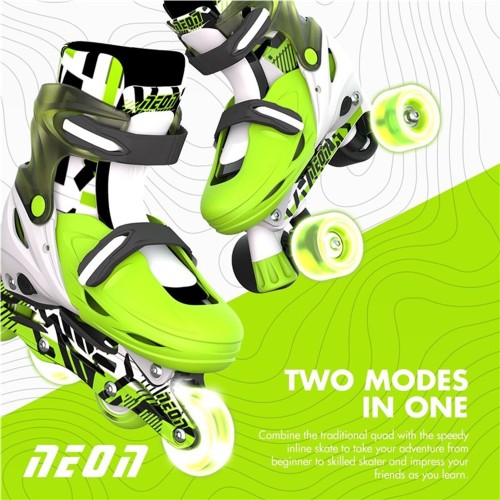 PATINES COMBO NEON GOT 34-37 VERDE
