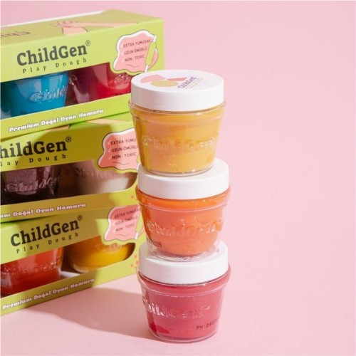 PLAY DOUGH SET 3 BOX Y-P-O UN