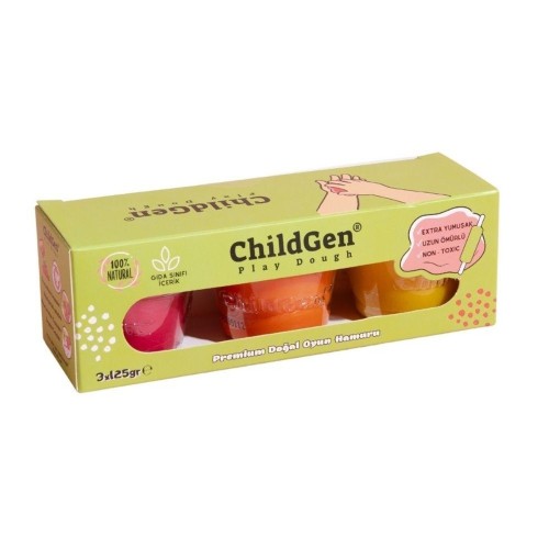 PLAY DOUGH SET 3 BOX Y-P-O UN